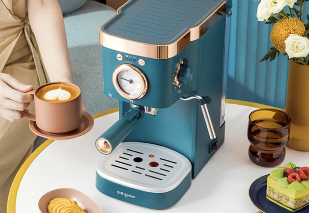 coffee and espresso machine with frother